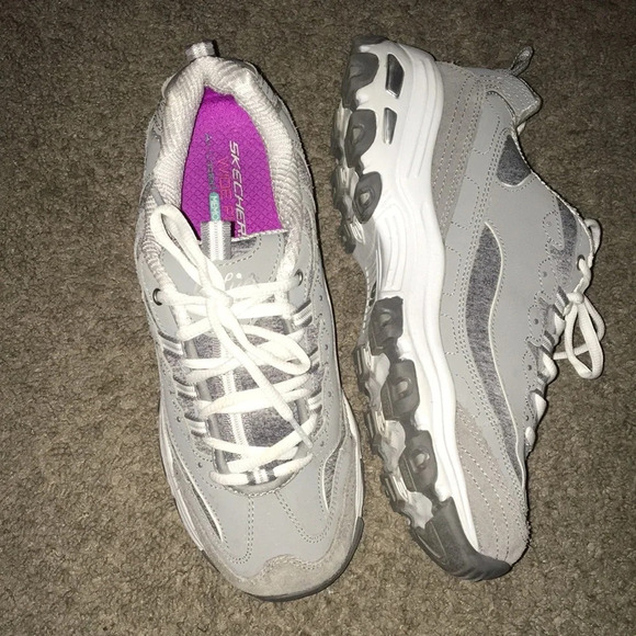 Skechers 11936W GYW D’Lites Me Time Sneakers - Picture 3 of 8